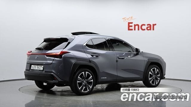 LEXUS UX250H 2019 — 54 356 км, серый, Корея — под ключ — фото 1