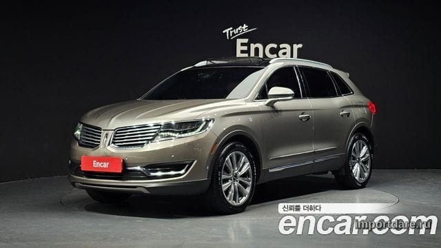 LINCOLN MKX 2016 — 142 924 км, светло-золотистый, Корея — под ключ — фото 1