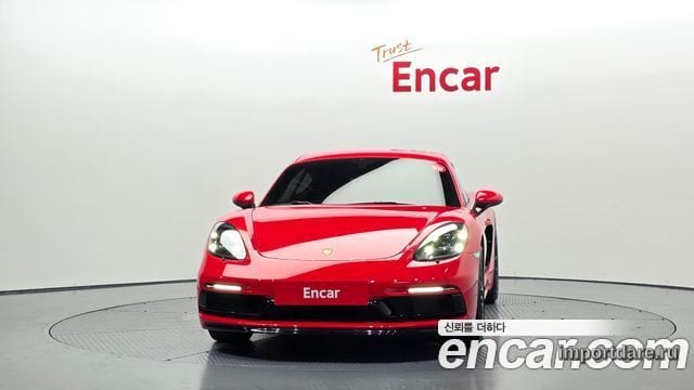 Porsche 718 Cayman интерьер