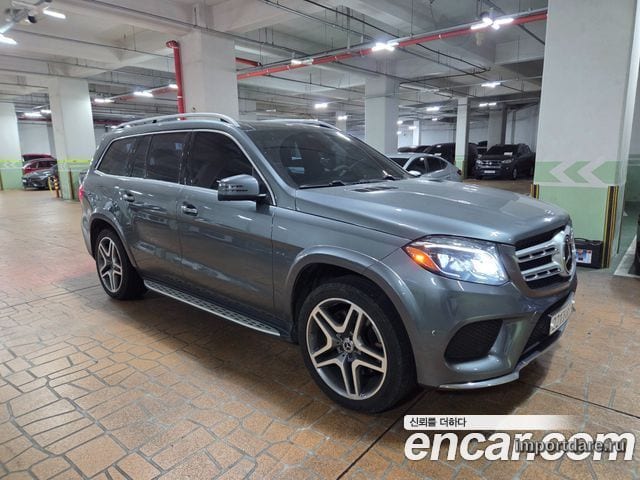 MERCEDES-BENZ GLS-CLASS X166 2018 — 236 251 км, серый, Корея — под ключ — фото 3