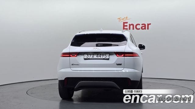 JAGUAR E-PACE 2019 — 111 347 км, белый, Корея — под ключ — фото 4