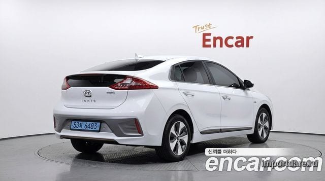 HYUNDAI IONIQ ELECTRIC 2017 — 111 145 км, белый, Корея — под ключ — фото 2