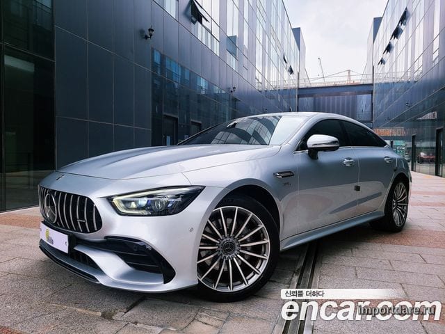 MERCEDES-BENZ AMG GT 2019 — 64 415 км, серебристый, Корея — под ключ — фото 2