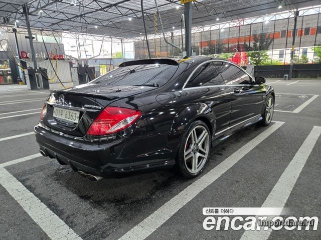 MERCEDES-BENZ CL-CLASS C216 2007 — 180 000 км, чёрный, Корея — под ключ — фото 3