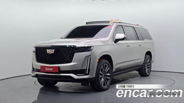 CADILLAC ESCALADE 2023 — 53 436 км, светло-золотистый, Корея — под ключ — фото 1