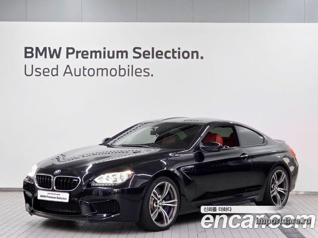 BMW M6 2013 — 70 510 км, чёрный, Корея — под ключ — фото 1