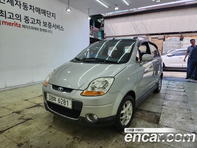 CHEVROLET MATIZ 2008 — 87 000 км, серебристый, Корея — под ключ — фото 1