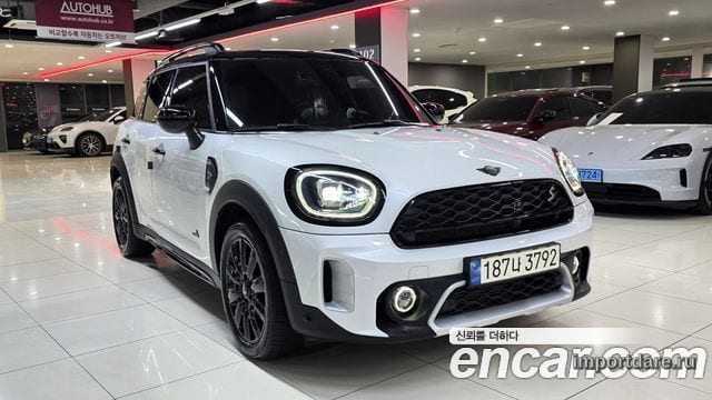 MINI COOPER S COUNTRYMAN 2024 — 15 179 км, белый, Корея — под ключ — фото 1