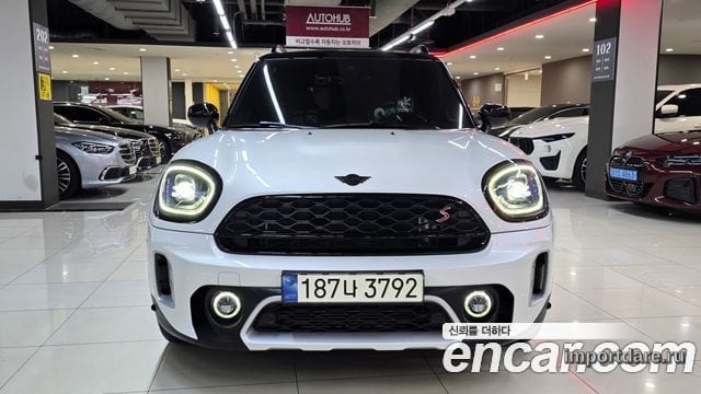 MINI COOPER S COUNTRYMAN 2024 — 15 179 км, белый, Корея — под ключ — фото 3