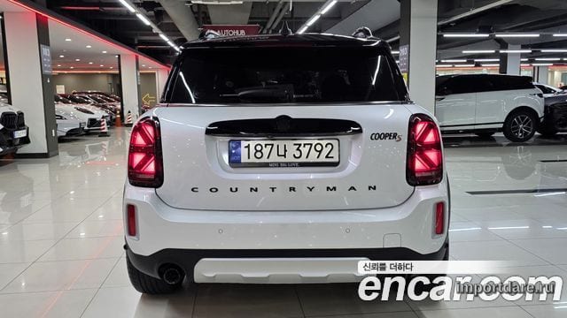 MINI COOPER S COUNTRYMAN 2024 — 15 179 км, белый, Корея — под ключ — фото 5