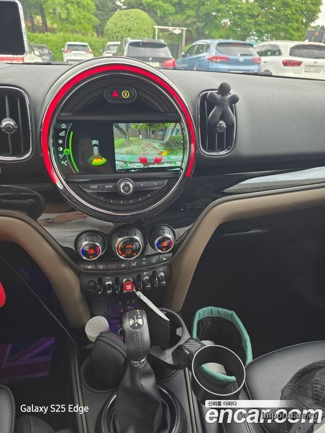 MINI COOPER D COUNTRYMAN 2017 — 80 000 км, тёмно-зелёный, Корея — под ключ — фото 1