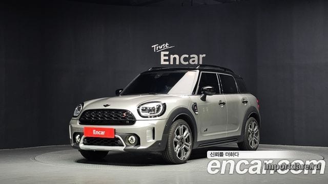 MINI COOPER S COUNTRYMAN 2024 — 27 659 км, серебристо-серый, Корея — под ключ — фото 1