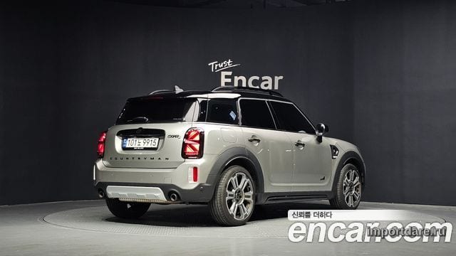MINI COOPER S COUNTRYMAN 2024 — 27 659 км, серебристо-серый, Корея — под ключ — фото 2