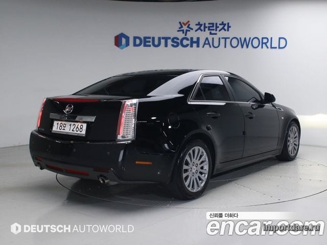 CADILLAC CTS 2013 — 45 900 км, чёрный, Корея — под ключ — фото 2