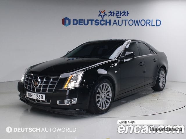 CADILLAC CTS 2013 — 45 900 км, чёрный, Корея — под ключ — фото 12