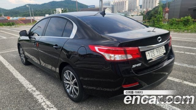 RENAULT KOREA SM5 NOVA 2019 — 98 000 км, чёрный, Корея — под ключ — фото 3