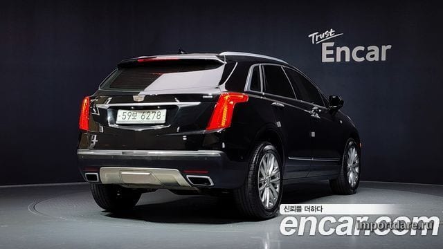CADILLAC XT5 2018 — 142 054 км, чёрный, Корея — под ключ — фото 2