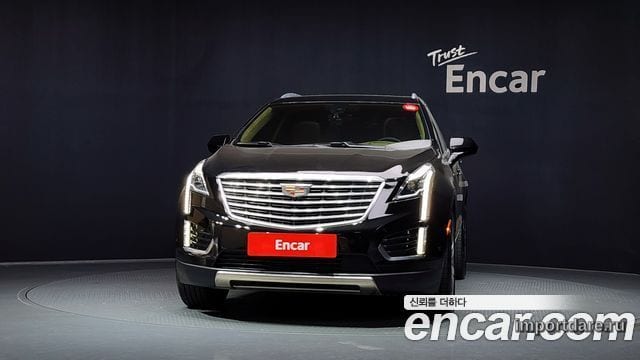 CADILLAC XT5 2018 — 142 054 км, чёрный, Корея — под ключ — фото 3