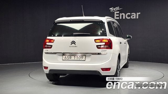 CITROEN GRAND C4 PICASSO 2018 — 81 000 км, белый, Корея — под ключ — фото 4