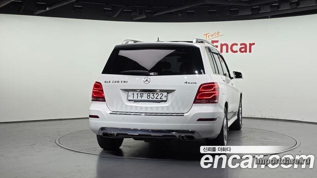 MERCEDES-BENZ GLK-CLASS X204 2015 — 135 462 км, белый, Корея — под ключ — фото 4