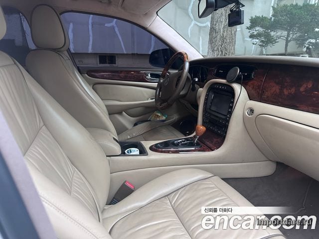 JAGUAR NEW XJ 2008 — 89 000 км, белый-перламутр, Корея — под ключ — фото 9