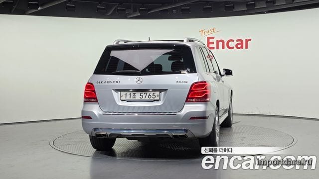 MERCEDES-BENZ GLK-CLASS X204 2015 — 197 174 км, серебристый, Корея — под ключ — фото 4