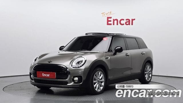MINI COOPER D CLUBMAN 2017 — 45 045 км, серебристо-серый, Корея — под ключ — фото 1