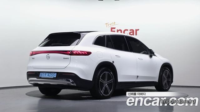 MERCEDES-BENZ EQS SUV X296 2023 — 86 328 км, белый, Корея — под ключ — фото 2