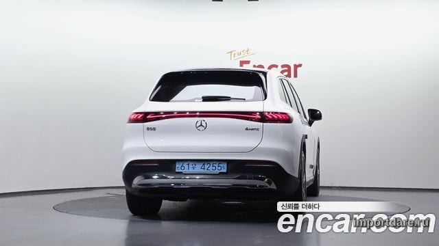 MERCEDES-BENZ EQS SUV X296 2023 — 86 328 км, белый, Корея — под ключ — фото 4