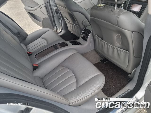 MERCEDES-BENZ CLS-CLASS W219 2005 — 140 000 км, серебристый, Корея — под ключ — фото 10