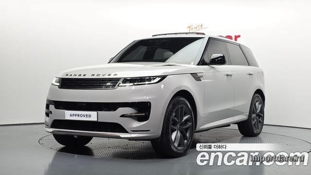 LAND ROVER RANGE ROVER SPORT 2025 — 3 898 км, серебристо-серый, Корея — под ключ — фото 1