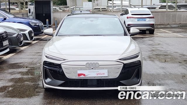 AUDI A6 E-TRON 2025 — 3 156 км, белый-перламутр, Корея — под ключ — фото 3