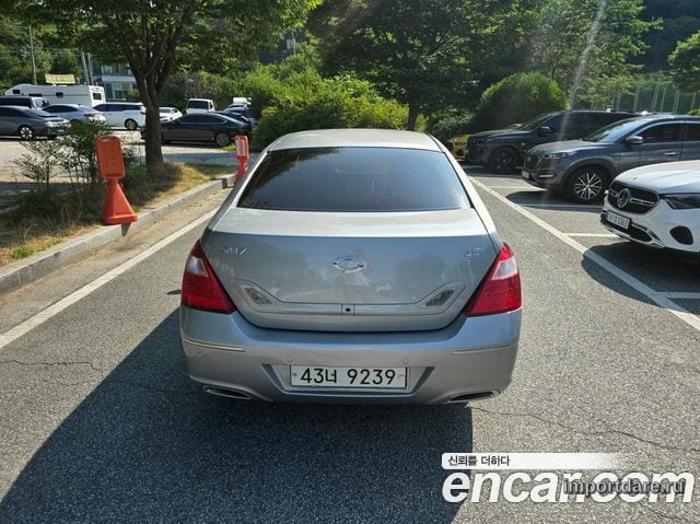 RENAULT KOREA SM7 NEW ART 2009 — 60 000 км, серебристо-серый, Корея — под ключ — фото 4