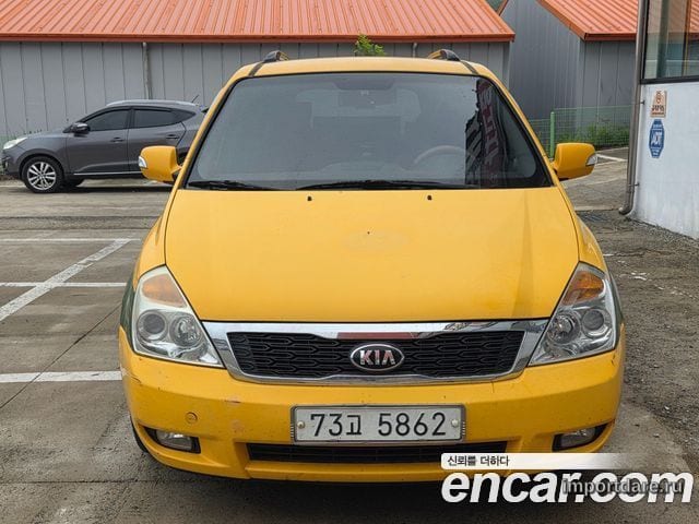 KIA CARNIVAL R 2014 — 361 086 км, жёлтый, Корея — под ключ — фото 2