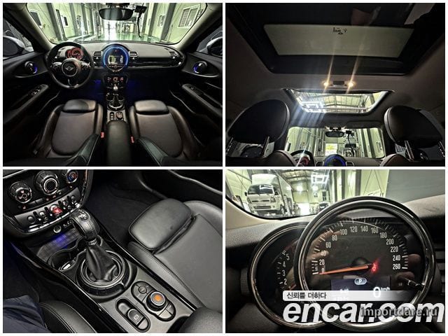 MINI COOPER D CLUBMAN 2016 — 168 319 км, синий, Корея — под ключ — фото 1