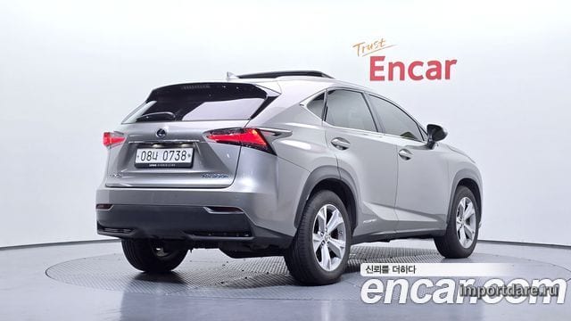 LEXUS NX300H 2015 — 124 135 км, серебристый, Корея — под ключ — фото 2