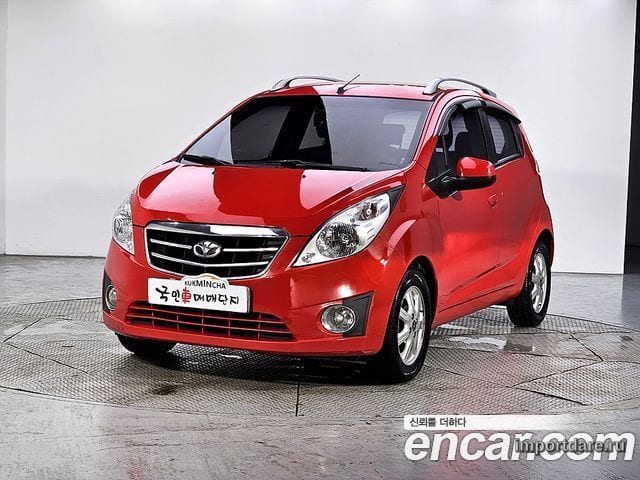 CHEVROLET MATIZ CREATIVE 2010 — 204 000 км, красный, Корея — под ключ — фото 12