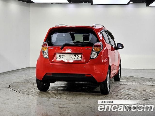 CHEVROLET MATIZ CREATIVE 2010 — 204 000 км, красный, Корея — под ключ — фото 3