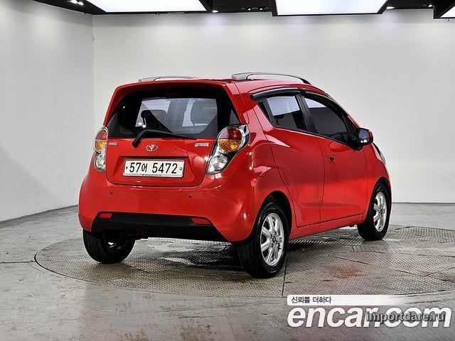 CHEVROLET MATIZ CREATIVE 2010 — 204 000 км, красный, Корея — под ключ — фото 4