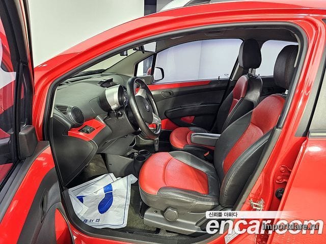 CHEVROLET MATIZ CREATIVE 2010 — 204 000 км, красный, Корея — под ключ — фото 8
