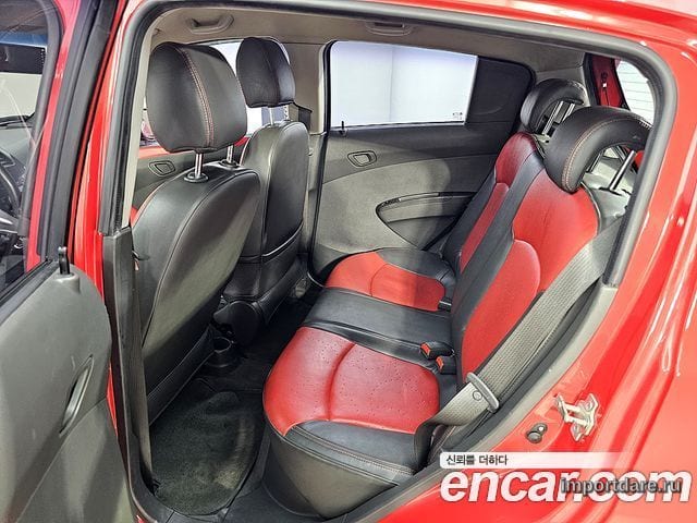 CHEVROLET MATIZ CREATIVE 2010 — 204 000 км, красный, Корея — под ключ — фото 9