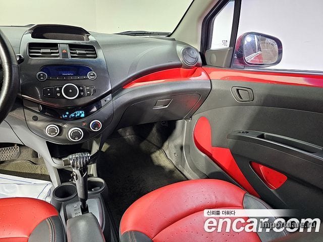 CHEVROLET MATIZ CREATIVE 2010 — 204 000 км, красный, Корея — под ключ — фото 10