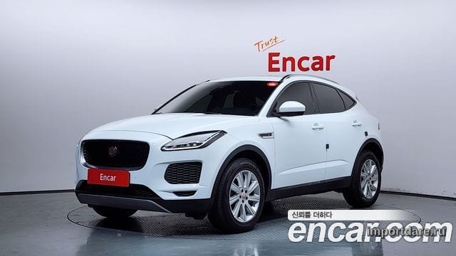 JAGUAR E-PACE 2019 — 56 640 км, белый, Корея — под ключ — фото 1