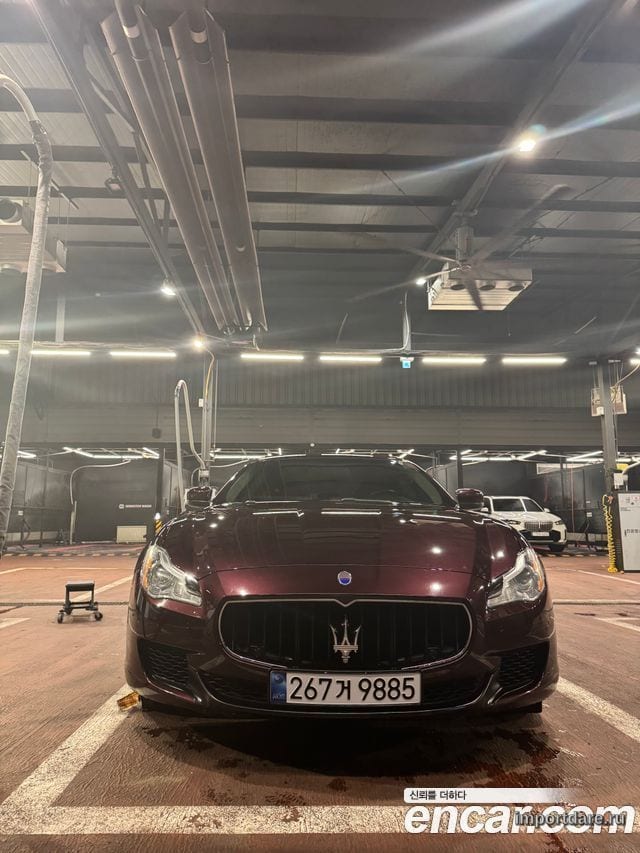 MASERATI QUATTROPORTE 2014 — 155 000 км, Корея — под ключ — фото 3
