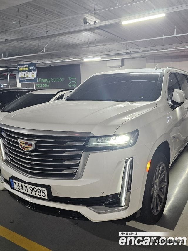 CADILLAC ESCALADE 2022 — 25 000 км, белый, Корея — под ключ — фото 12