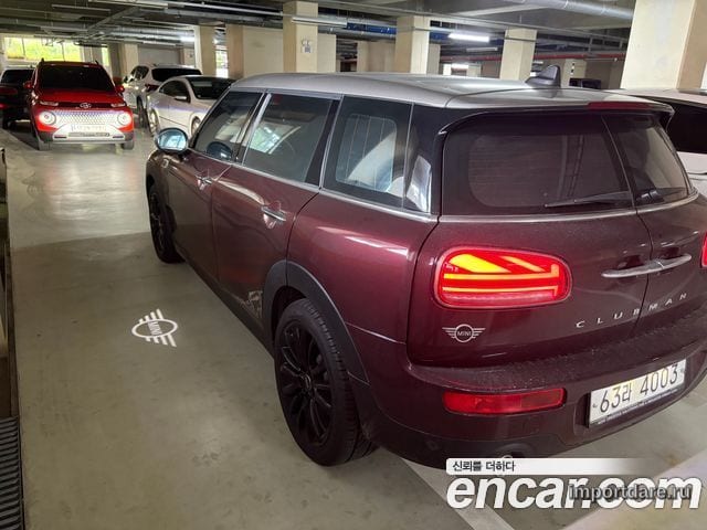MINI COOPER D CLUBMAN 2019 — 55 800 км, бордовый, Корея — под ключ — фото 3