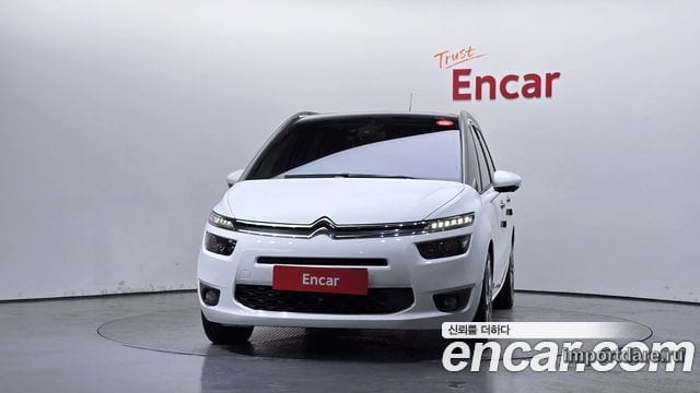 CITROEN GRAND C4 PICASSO 2015 — 166 793 км, белый, Корея — под ключ — фото 3