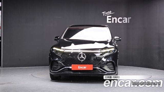 MERCEDES-BENZ EQS SUV X296 2023 — 77 791 км, чёрный, Корея — под ключ — фото 3