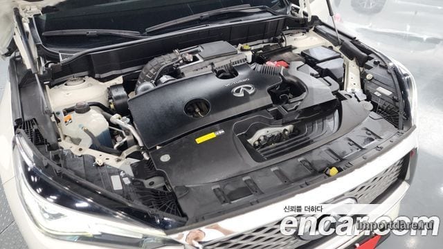 INFINITI QX50 2019 — 38 387 км, белый-перламутр, Корея — под ключ — фото 6