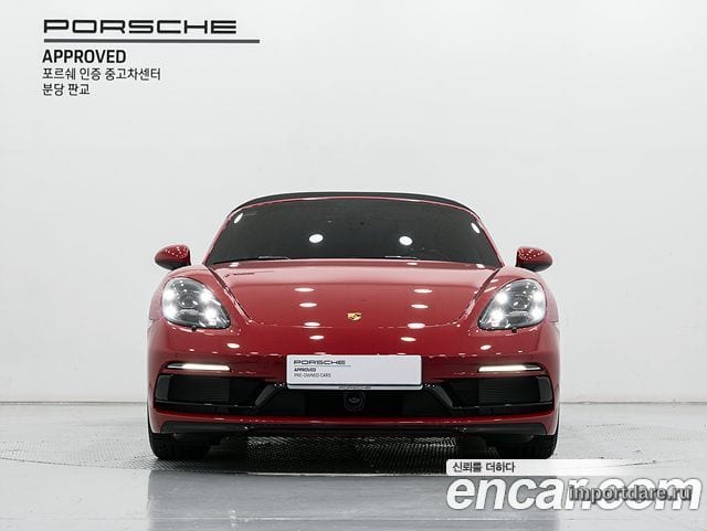 Porsche 718 Boxster интерьер